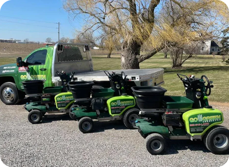 Go Green Lawn Care Minnesota lawn equipment